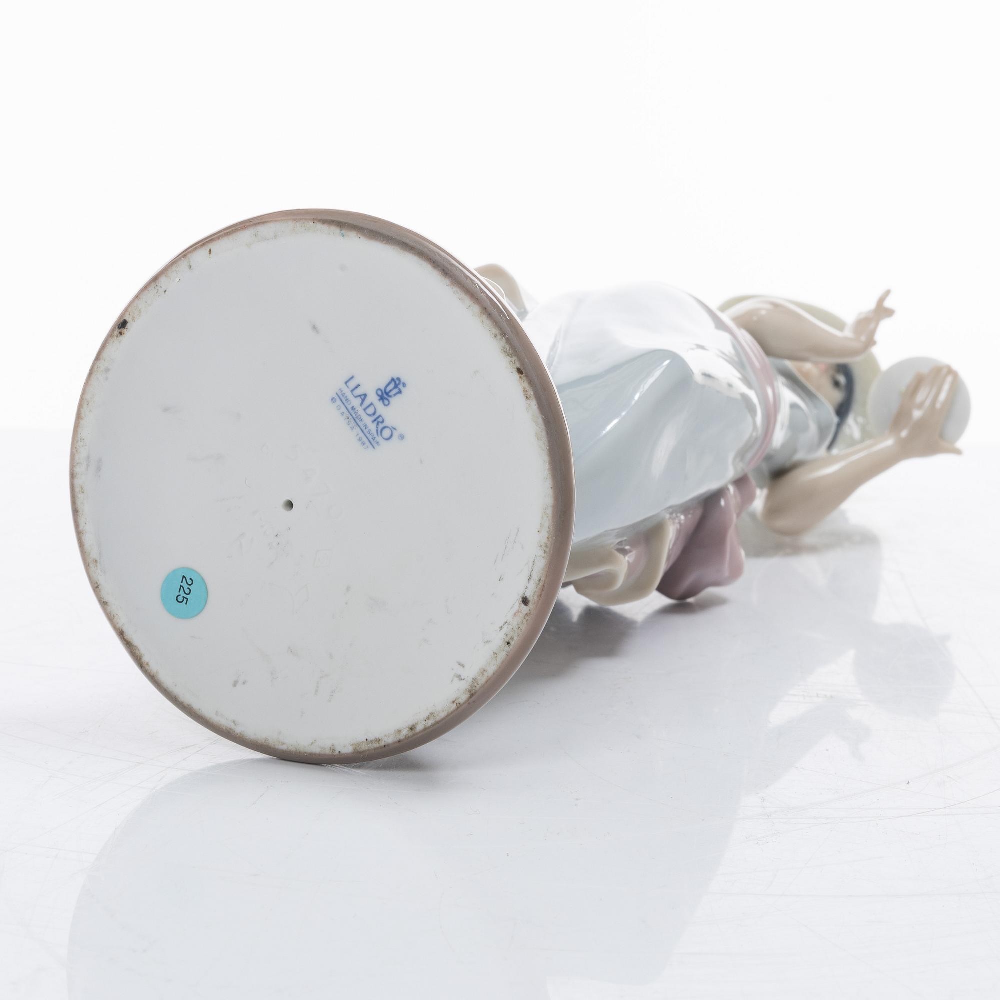 Juan Huerta, a 'Tea Time' figurine, Lladrò, Spain, 1988-98.