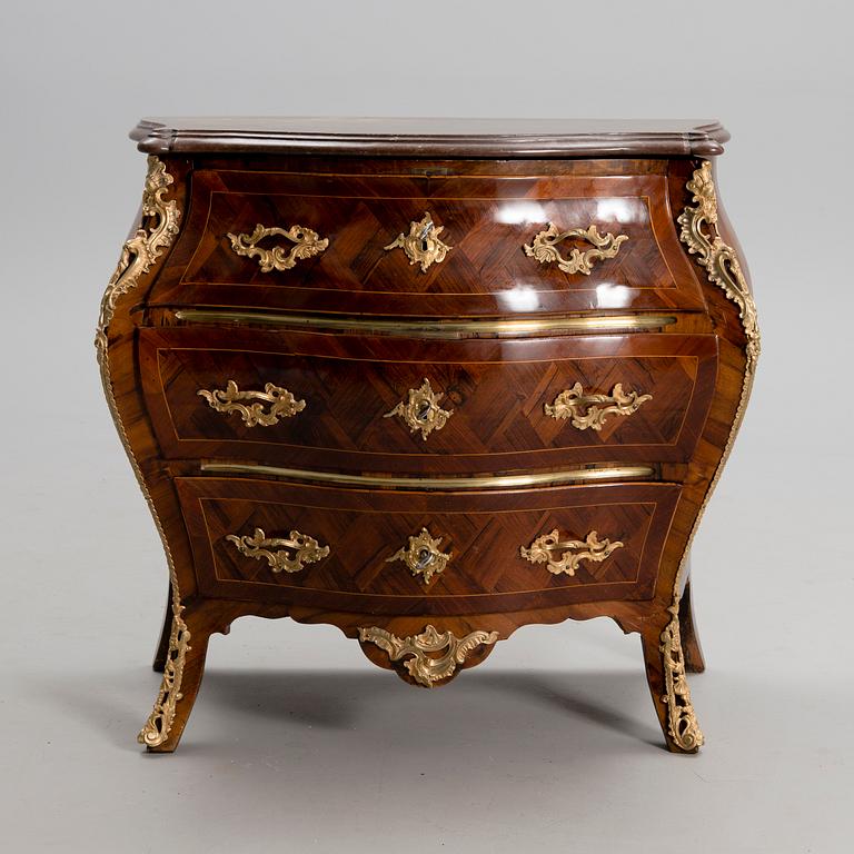 CHEST OF DRAWERS, rokoko, Stockholm, Gustaf Foltjern 1771-1804.