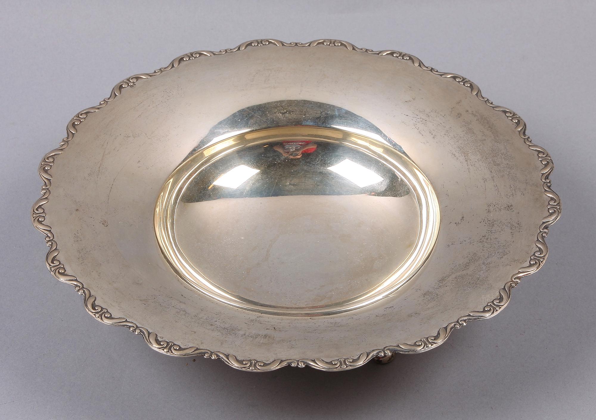 SKÅL, silver, 830S. 1900-talets första hälft.