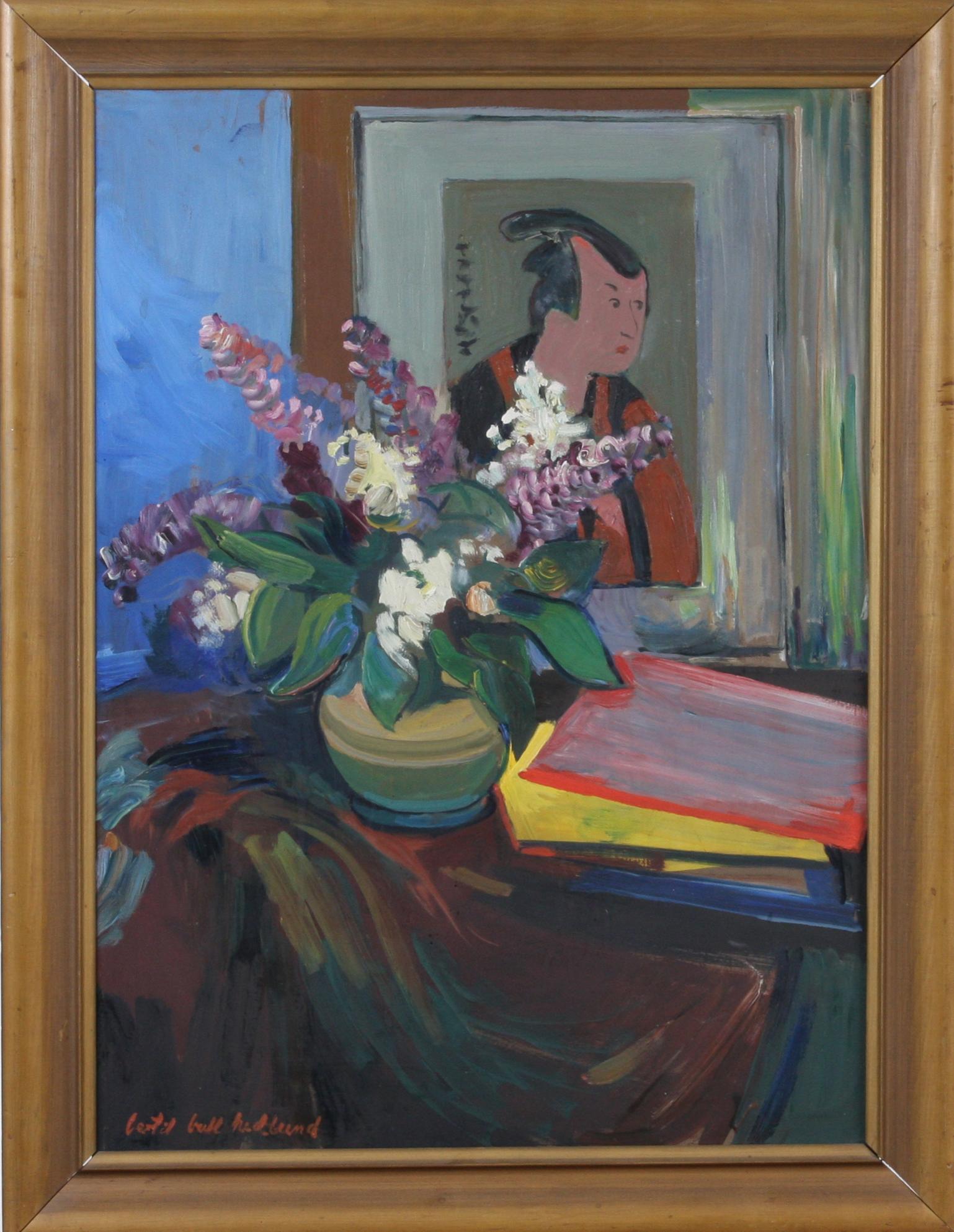 BERTIL BULL HEDLUND, olja på pannå, sign.