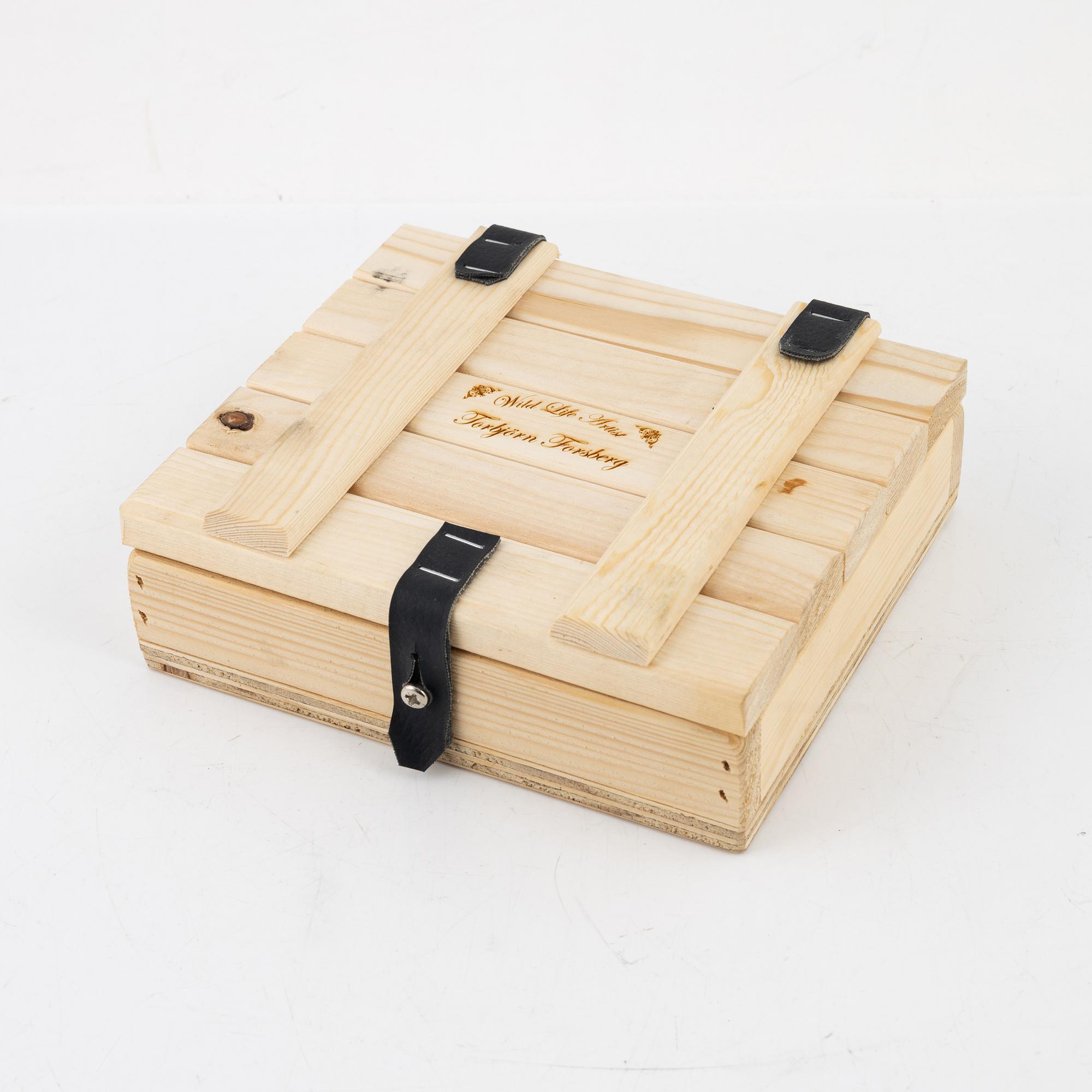 Torbjörn Forsberg, skulptur. Brons. Signerad TF.