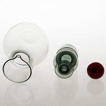 KAJ FRANCK, A decanter 'The Bells of Kremlin', signed K. Franck, Nuutajärvi, Notsjö -61.