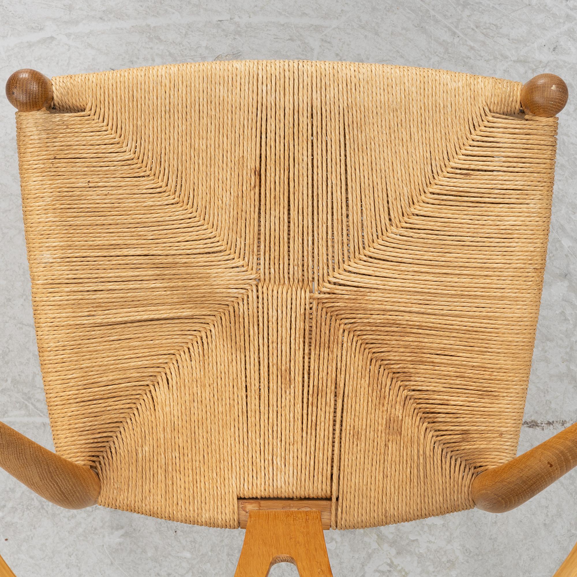 Hans J Wegner, stolar, 10 st, CH-24  "Y-stolen" Carl Hansen & son. Danmark.