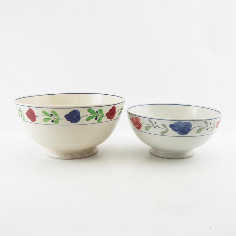 Service pieces 20 pcs "Allmoge" Gustavsberg first half of the 20th century porcelain.