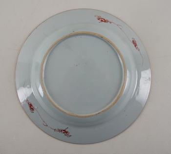 TALLRIK, porslin, Kina, Kangxi 1700-tal.