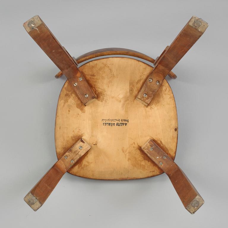 STOLAR, 6 st, modell "69", Alvar Aalto, 1930-tal.