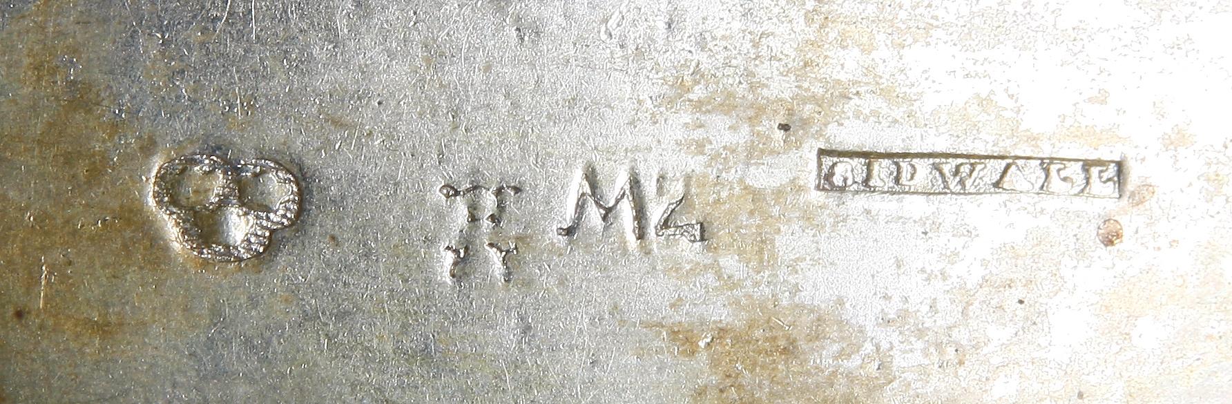 SNUSDOSA SAMT DOSA, silver, bl a Gustaf Henrik Sidwall, Norrköping, 1842.