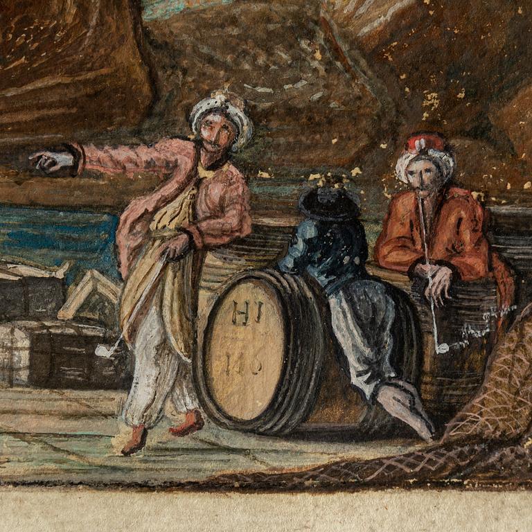 CHARLES-FRANÇOIS GRENIER DE LA CROIX, after, 18th Century, signerad IH.