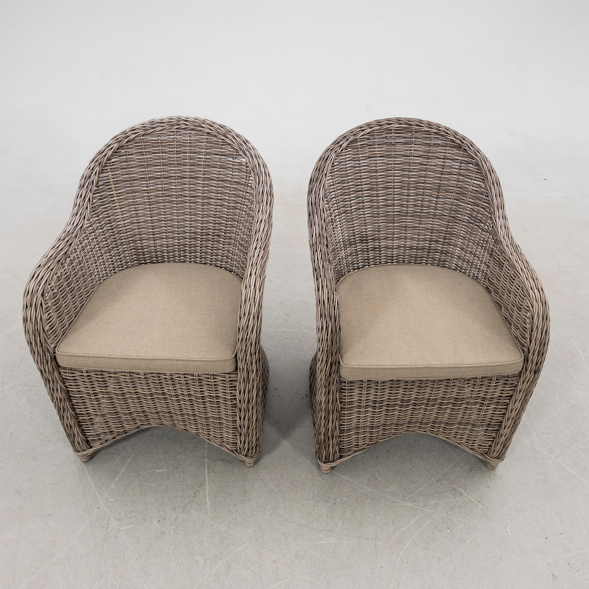 Karmstolar, 6 stycken, Brafab.