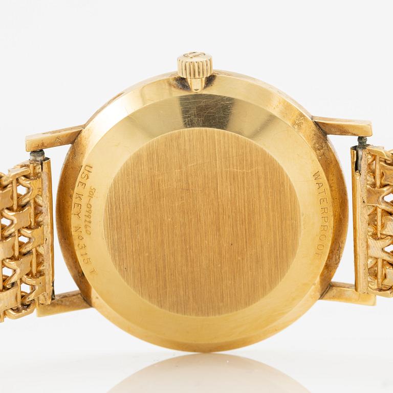 Tissot, Seastar Seven, armbandsur, 18K guld, 33,5 mm.