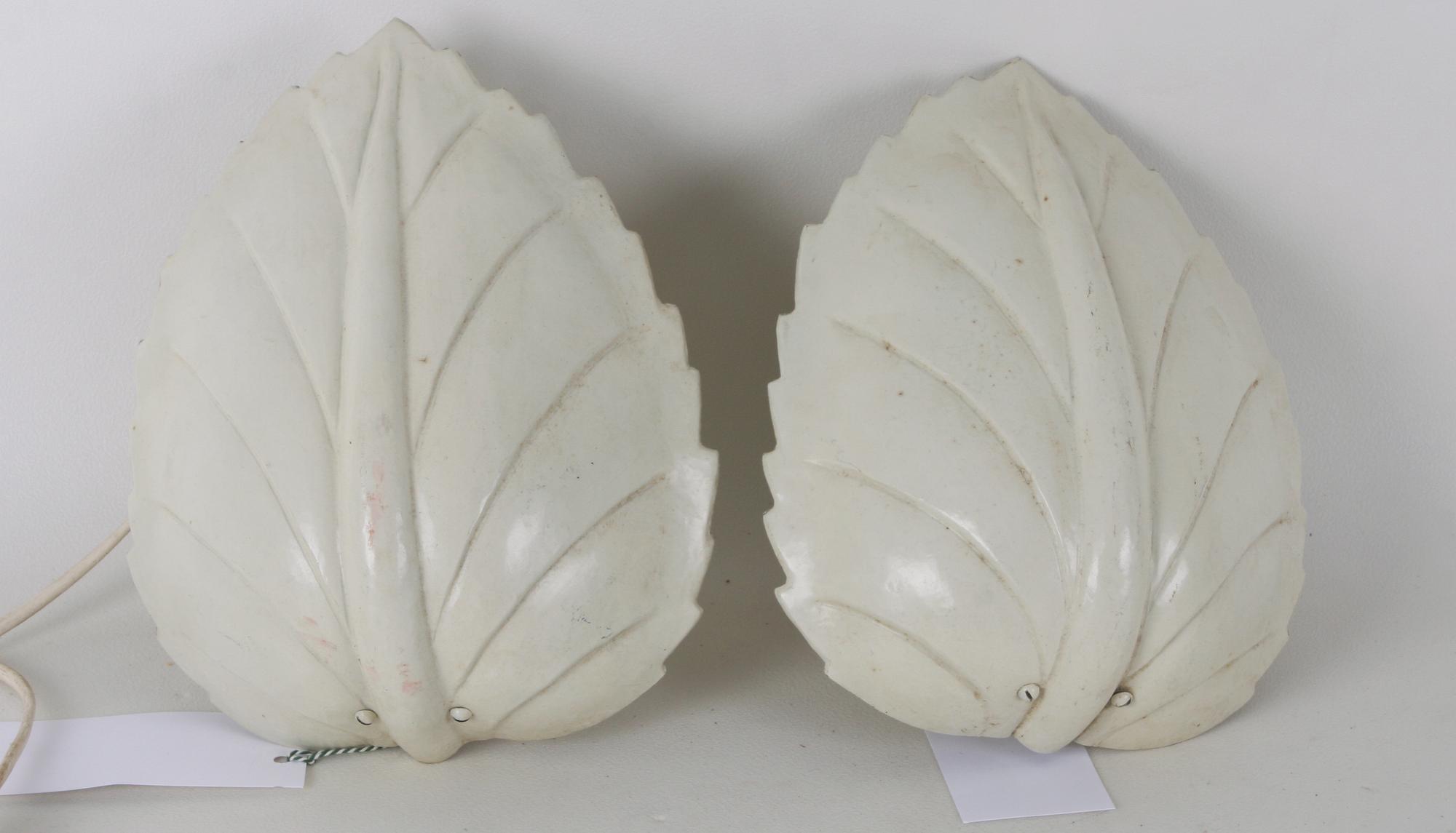 VÄGGLAMPOR, ett par, 1900-tal.