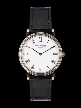 A Patek Philippe Calatrava gentleman's wrist watch, 2009.