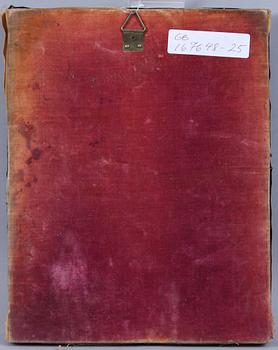 IKON MED RIZZA, silver, bär ryska stämplar.