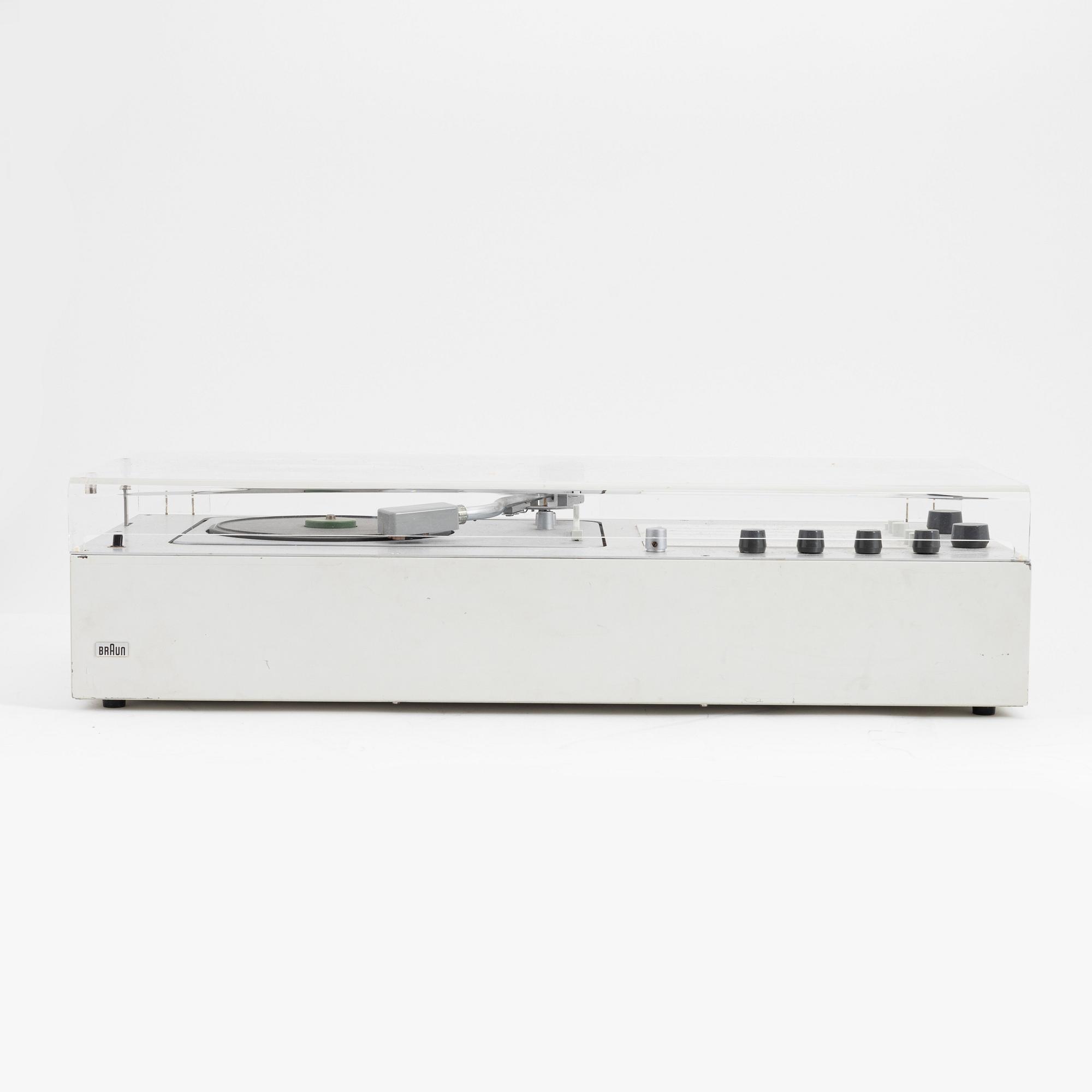 Dieter Rams, skivspelare, Audio 1M, Braun.