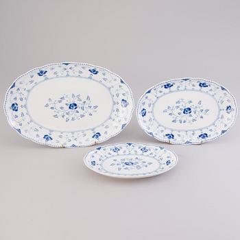 A 47-piece set of Danish 'Eternell' porcelain dinnerware from Christineholm.
