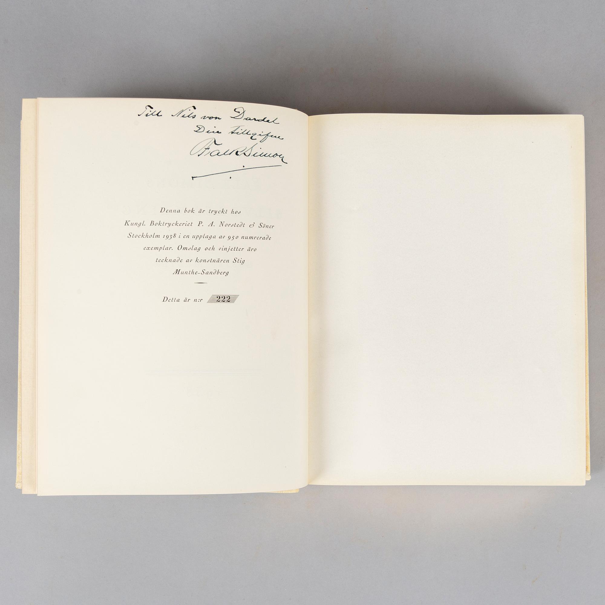 Välbundna standardverk om silver (5 vol).