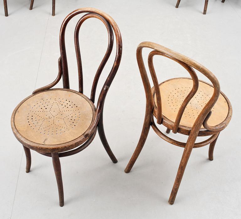 STOLAR, 8 st, Thonet, 1900-talets början.