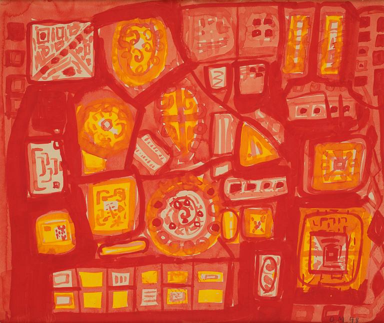 Olivier Herdies, "Röd stad I".