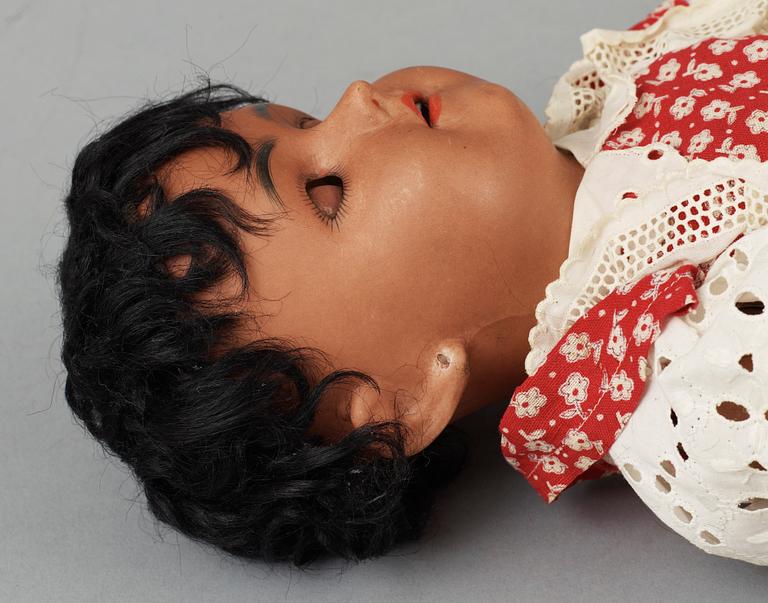 FLICKDOCKA, biskvi. Tyskland, 1900-talets första del. Heinrich Hantwerck/Simon & Halbig.