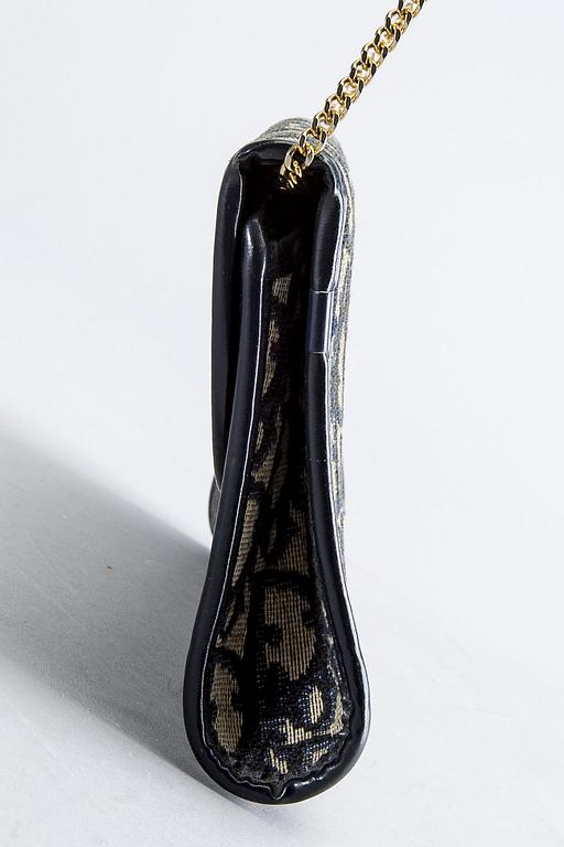 Christian Dior, two canvas handbags.