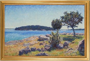 GOTTFRID KALLSTENIUS, oil on canvas, signed.