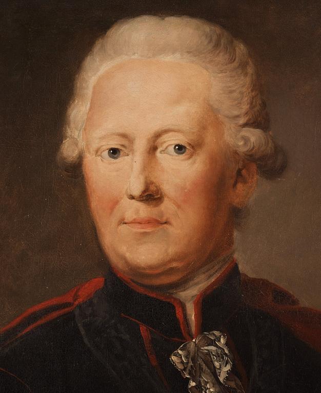 Per Krafft d.ä. His studio, "Fredrik Adolf Löwenhielm" (1743-1810).