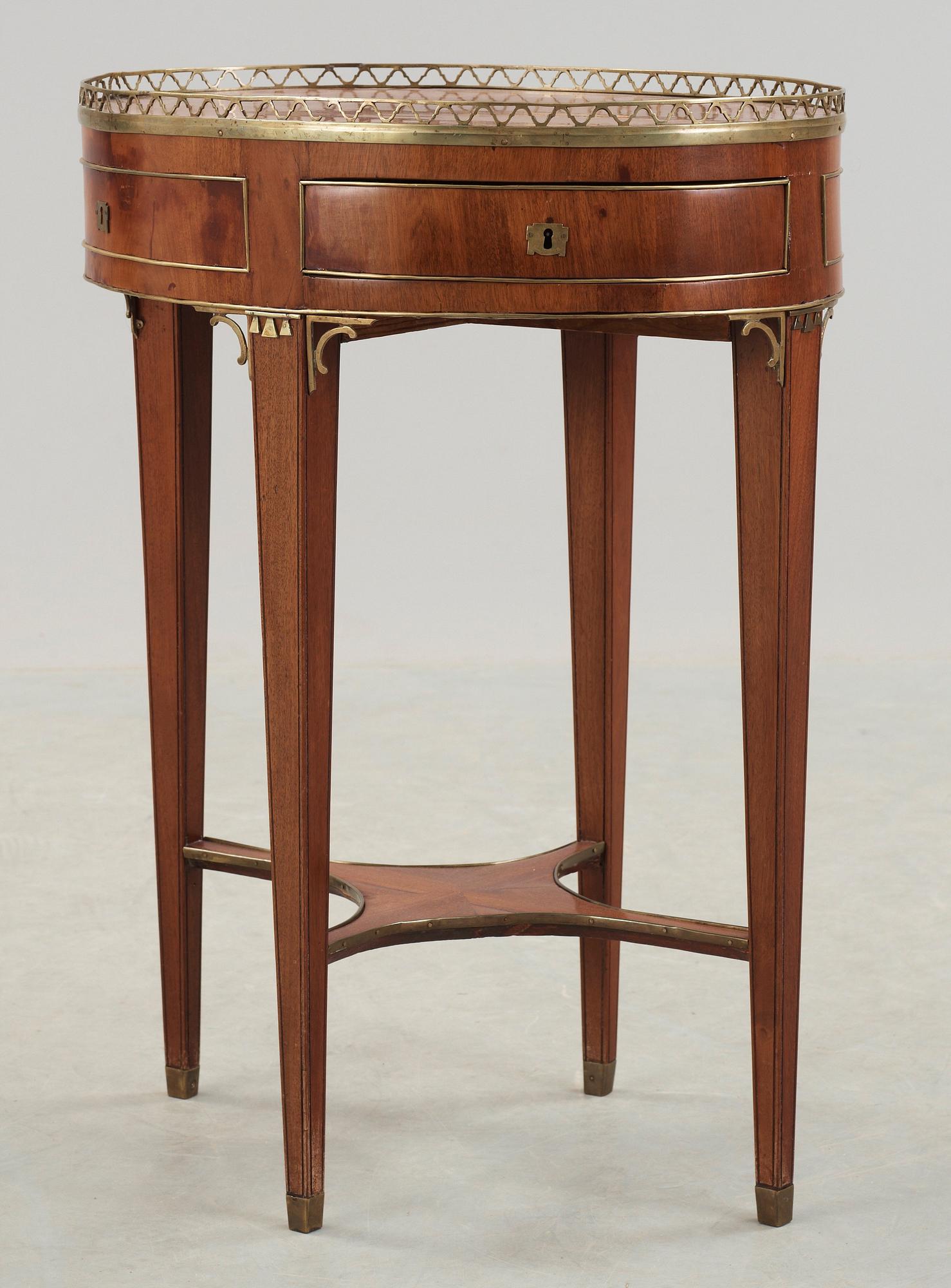 BORD, av Anders Scherling (mästare i Stockholm 1771-1809). Sengustavianskt.