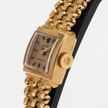 Rolex, Precision, wristwatch, 14.5 x 14 mm.
