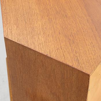 Corner cabinet/desk, mid-20th century.