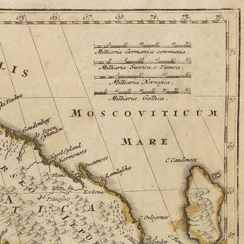 Johann Baptist Homann, "Scandinavia".