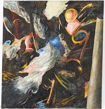 Maria Backman, "Mörk målning".