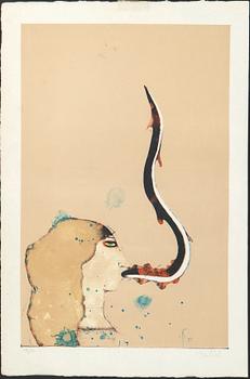 Paul Wunderlich, "La Pécberesse, fèvrier".