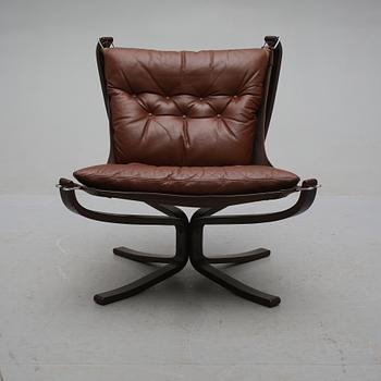 FÅTÖLJ, "Falcon", Sigurd Resell, Vatne Möbler, Norge, 1900-talets fjärde kvartal.