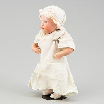 a German porcelain doll by Gebr. Heubach 1912.