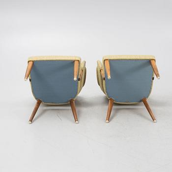 Carl Malmsten, armchairs, a pair, "Lata Greven".