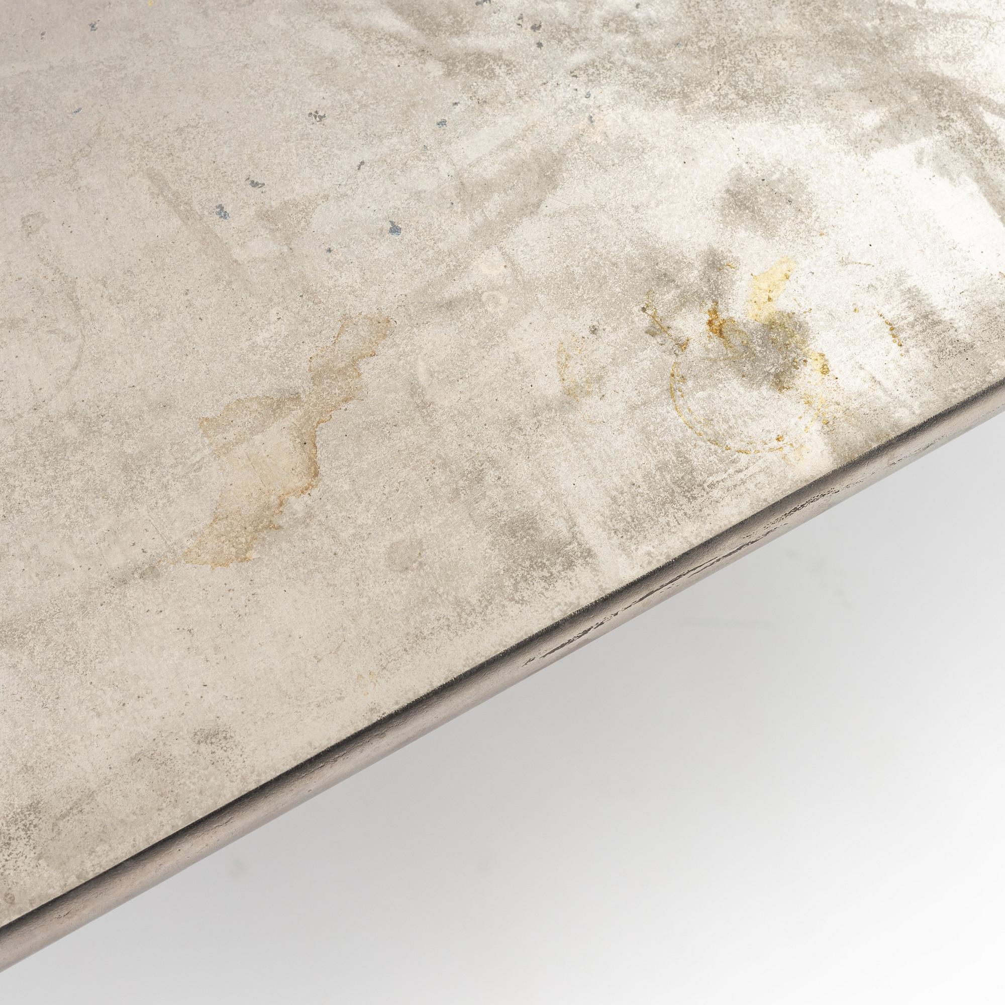 Fredrik Wretman, bord, del av installationen "And so it goes", ed. 14, Källemo, efter 1992.