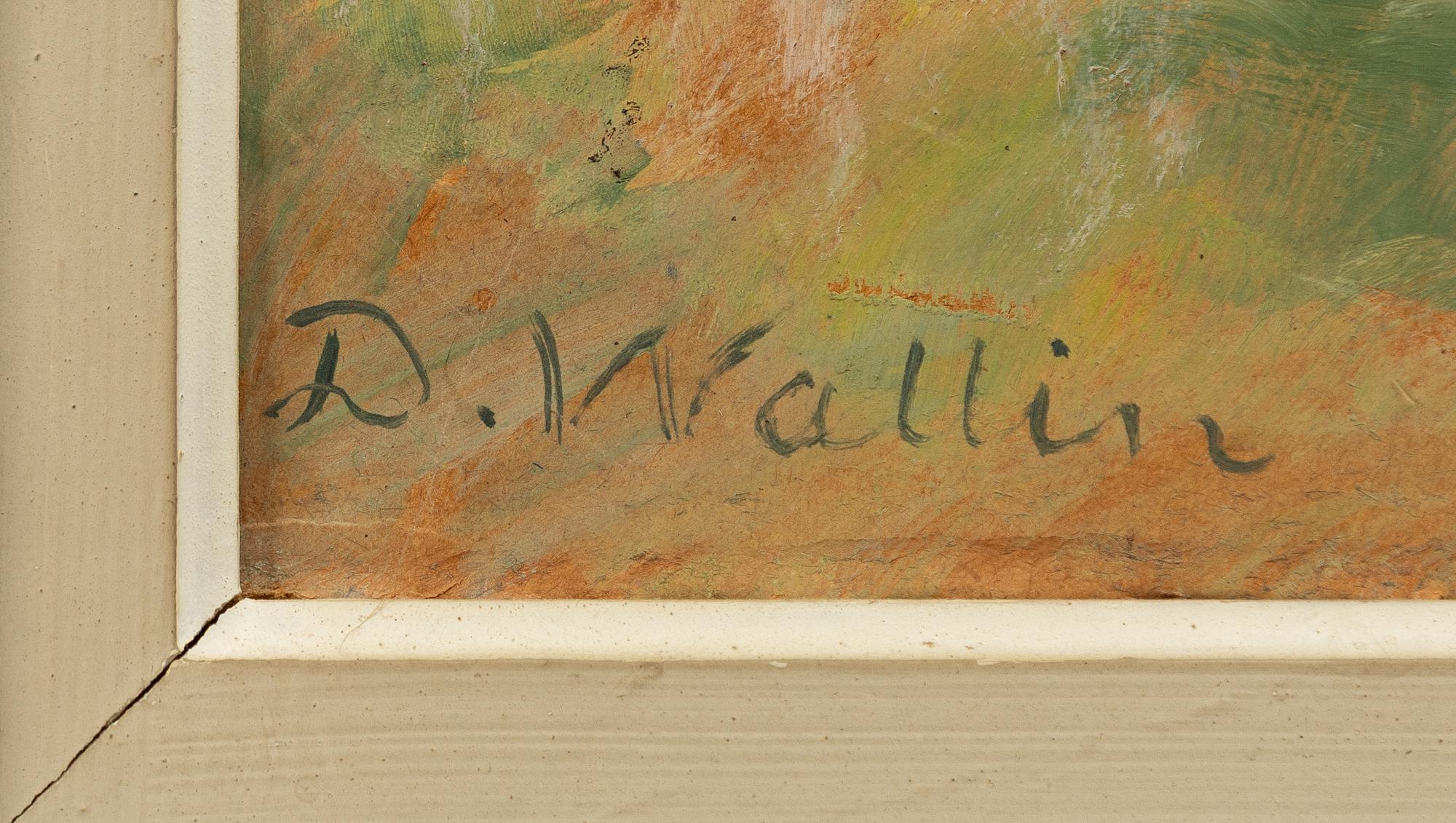 David Wallin, "Bäck, motif from Nyhyttan, Bergslagen".