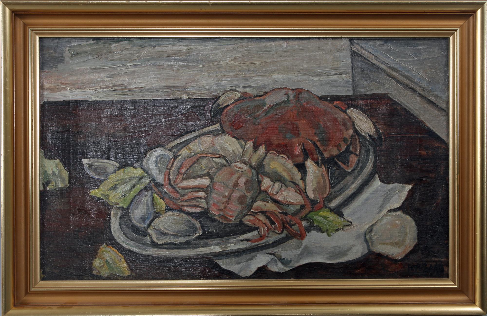 EINAR FORSETH, olja, sign.