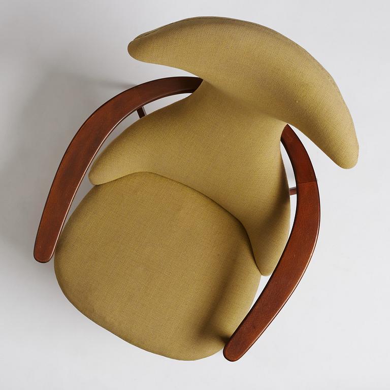 Bengt Ruda, a rare "Cavelli" easy chair, Ikea, Sweden 1958-59.