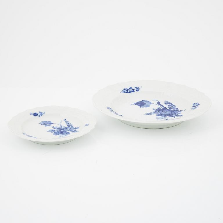 A xx-piece porcelain service, 'Blur flower', Royal Copenhagen, Denmark.