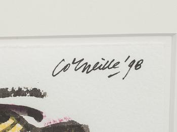 BEVERLOO CORNEILLE, akvarell, signerad och daterad -98.