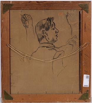 Birger Ljungquist, Kvinna i ateljén.