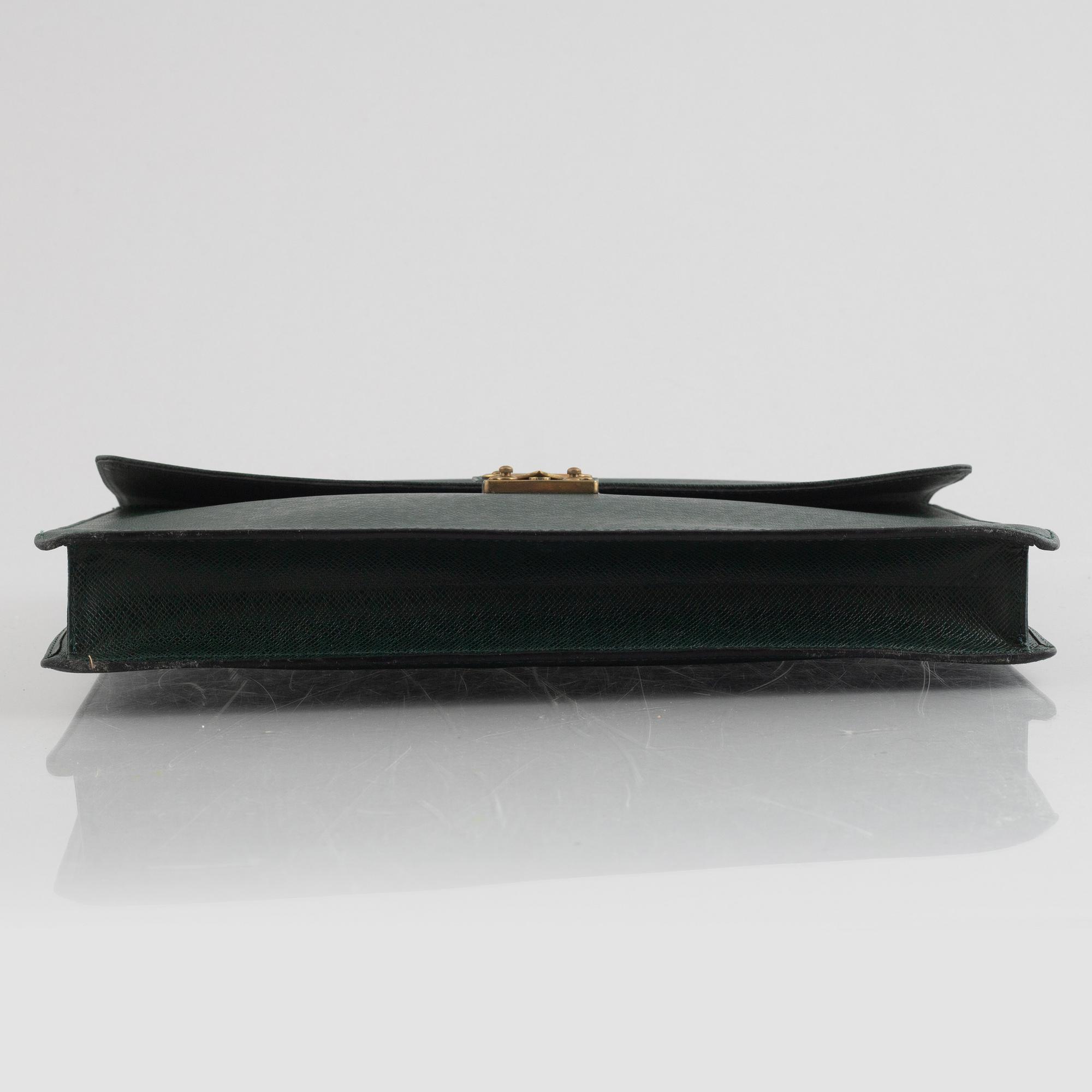 Louis Vuitton, briefcase, "Taiga Kourad". 1996.