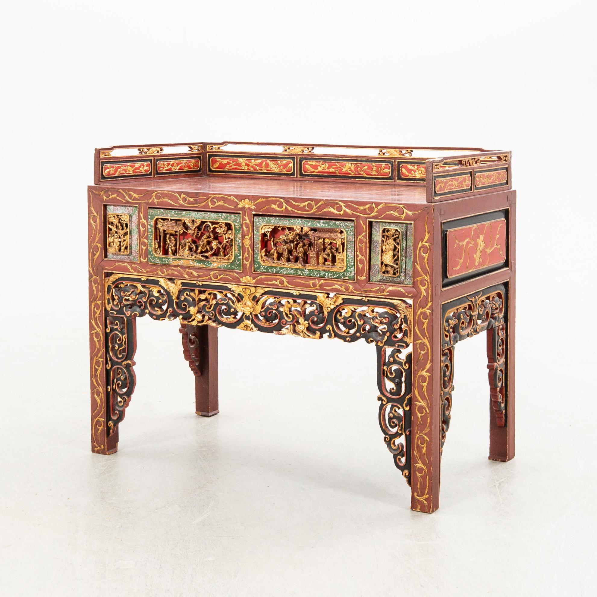 Altar table, China, 20th century.