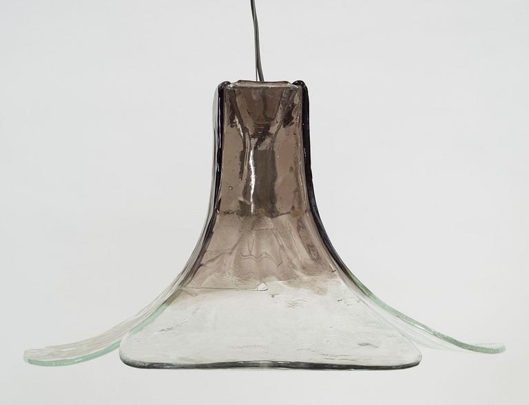 TAKLAMPA, glas. 1900/2000-tal. H ca 46.