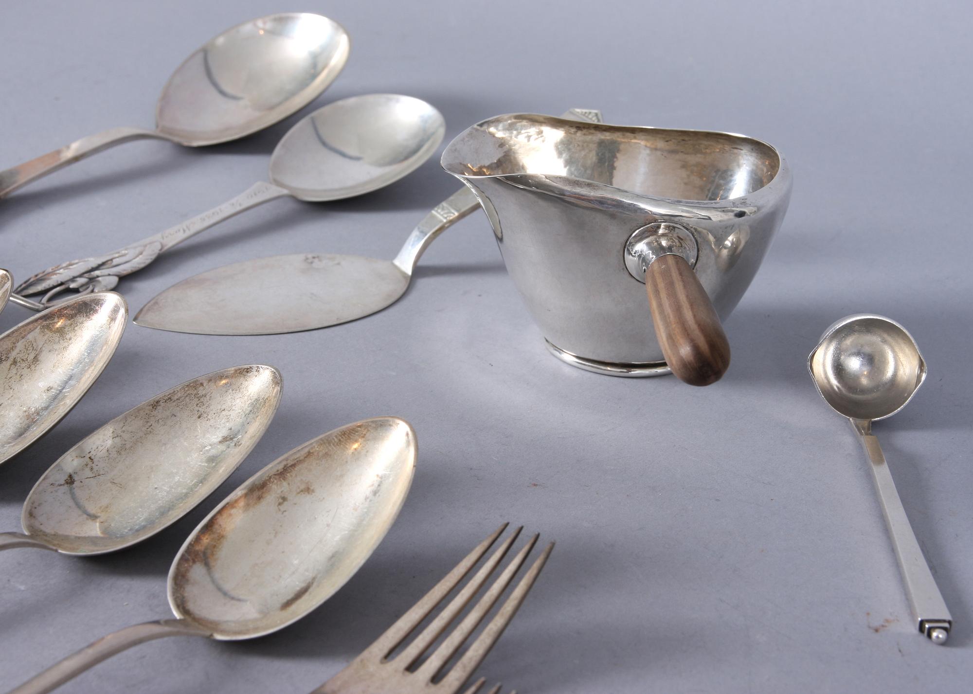 PARTI BESTICK, 16 st, silver, Danmark, bl a Georg Jensen,