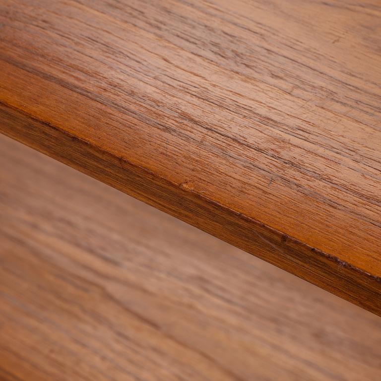 A teak bookshelf, 1960s.