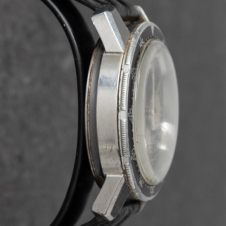 Heuer, Autavia, "Compressor Case", chronograph, ca 1970.