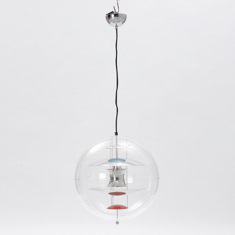 Verner Panton, a "VP Globe" ceiling lamp, Frandsen Lighting, Denmark.