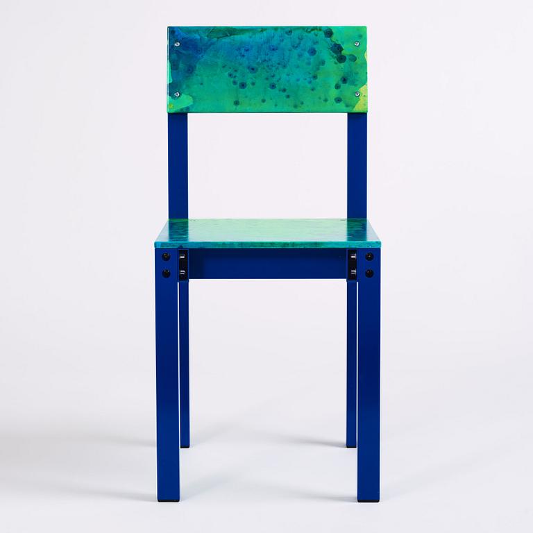 Fredrik Paulsen, a unique chair, "Chair One Open Air, Space is the place", JOY, 2024.